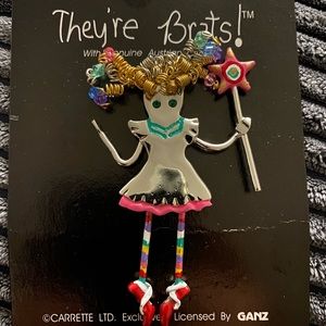 Vintage “They’re Brats” Pin by GANTZ